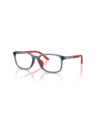 Kids Men's Square Eyeglasses, EK3008U