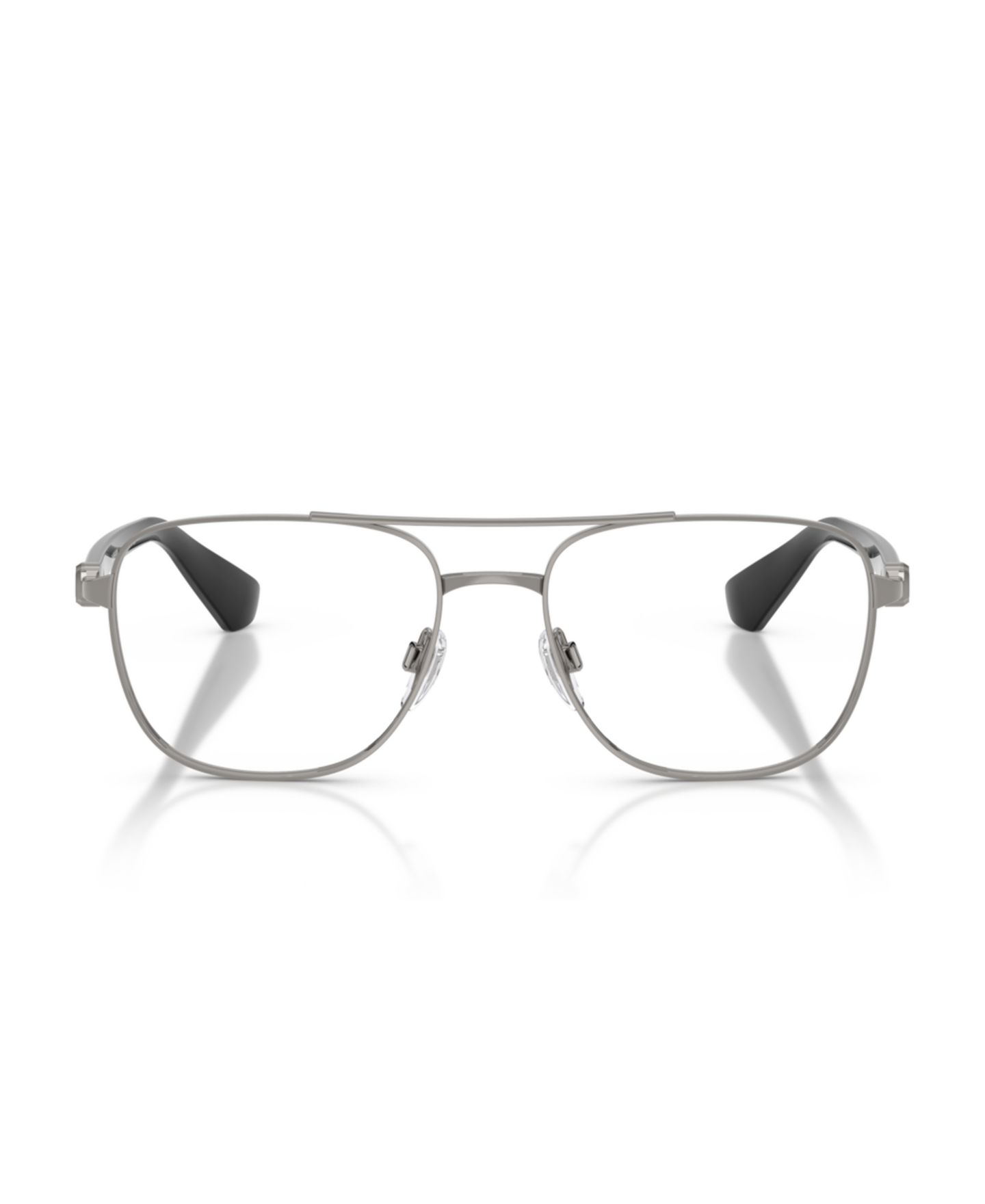 Мужские очки Burberry Man Pilot/Aviator Metal BE1396 Eyeglasses, цвет: Графитовый металлик — фото 2