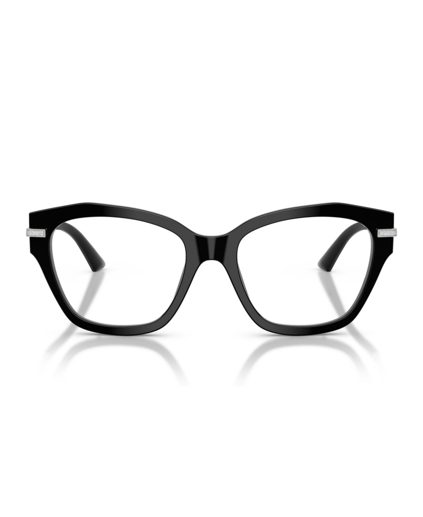Женские очки Jimmy Choo Woman Cat Eye Plastic JC3043J Eyeglasses, цвет: Чёрный — фото 2