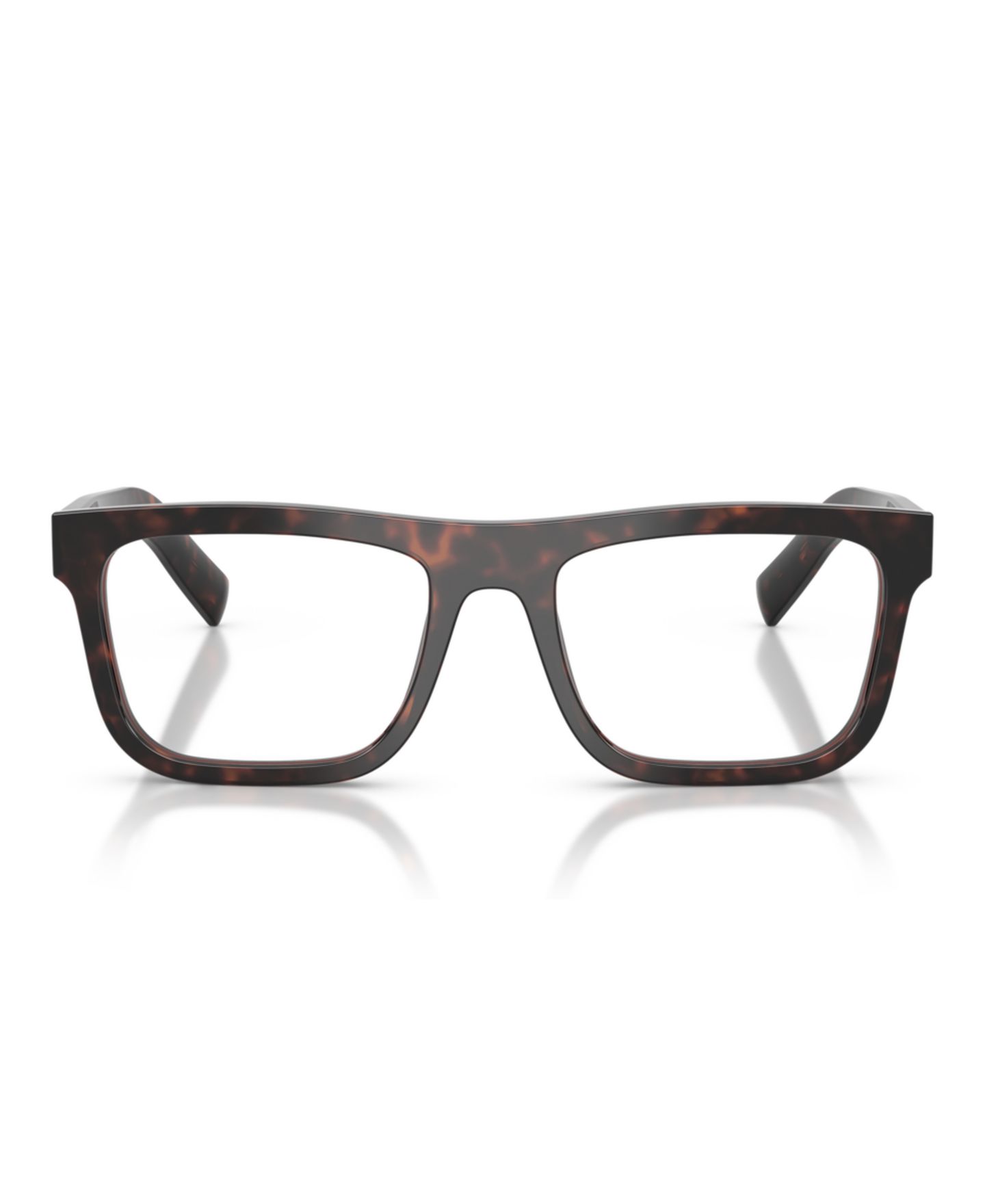 Мужские очки PRADA Man Pillow Plastic PR C03V Eyeglasses, цвет: Черепаховый — фото 2