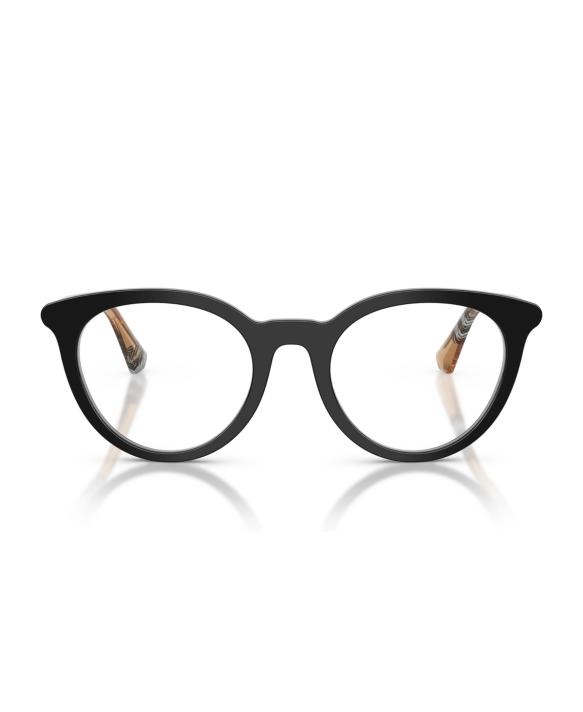Burberry Women's Round Eyeglasses