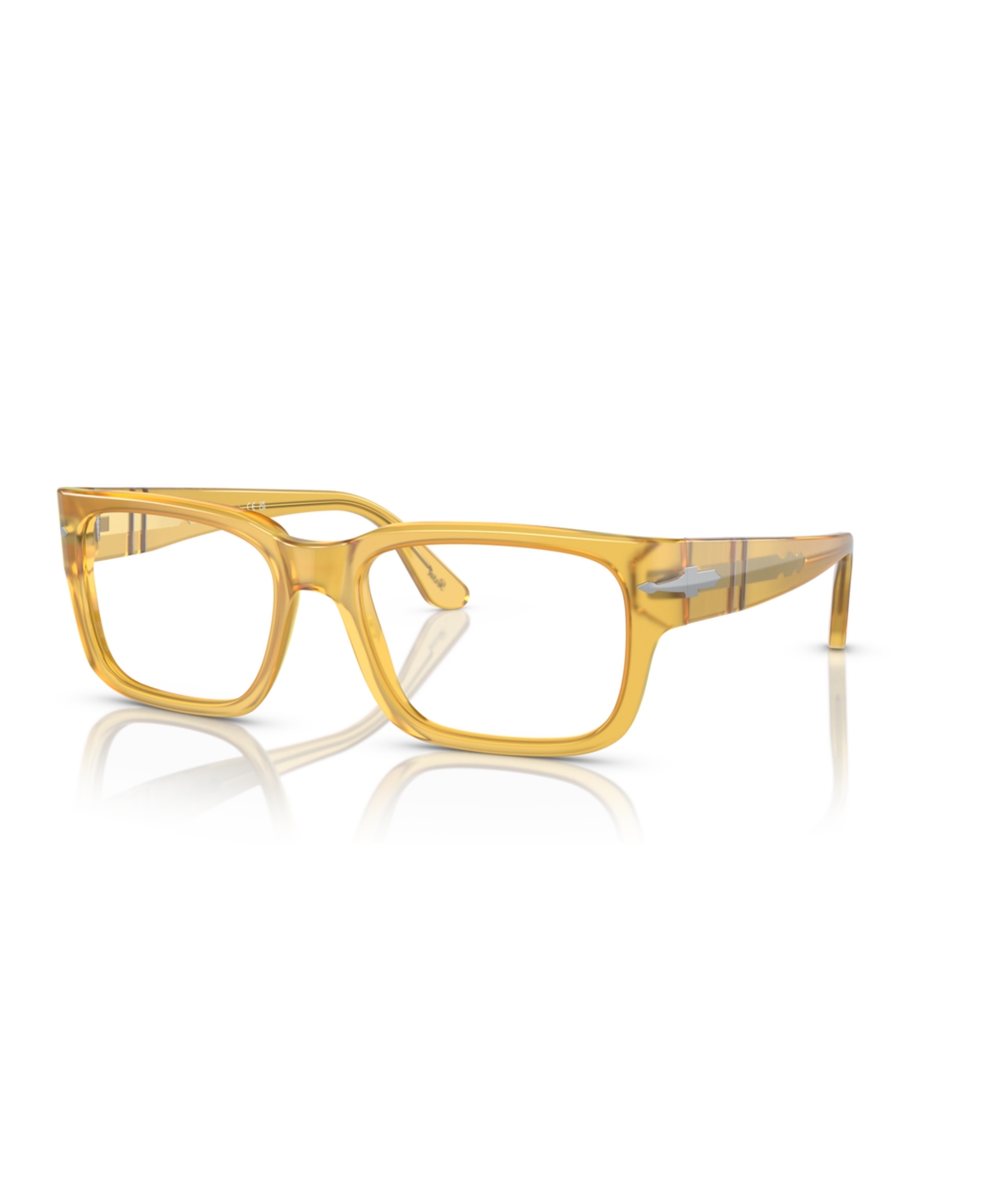 Persol Men's Square Eyeglasses, Po3315v In Yellow