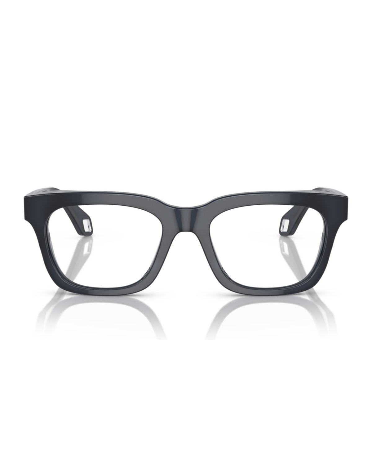 Giorgio Armani Men's Square Eyeglasses, Ar7247u In Black