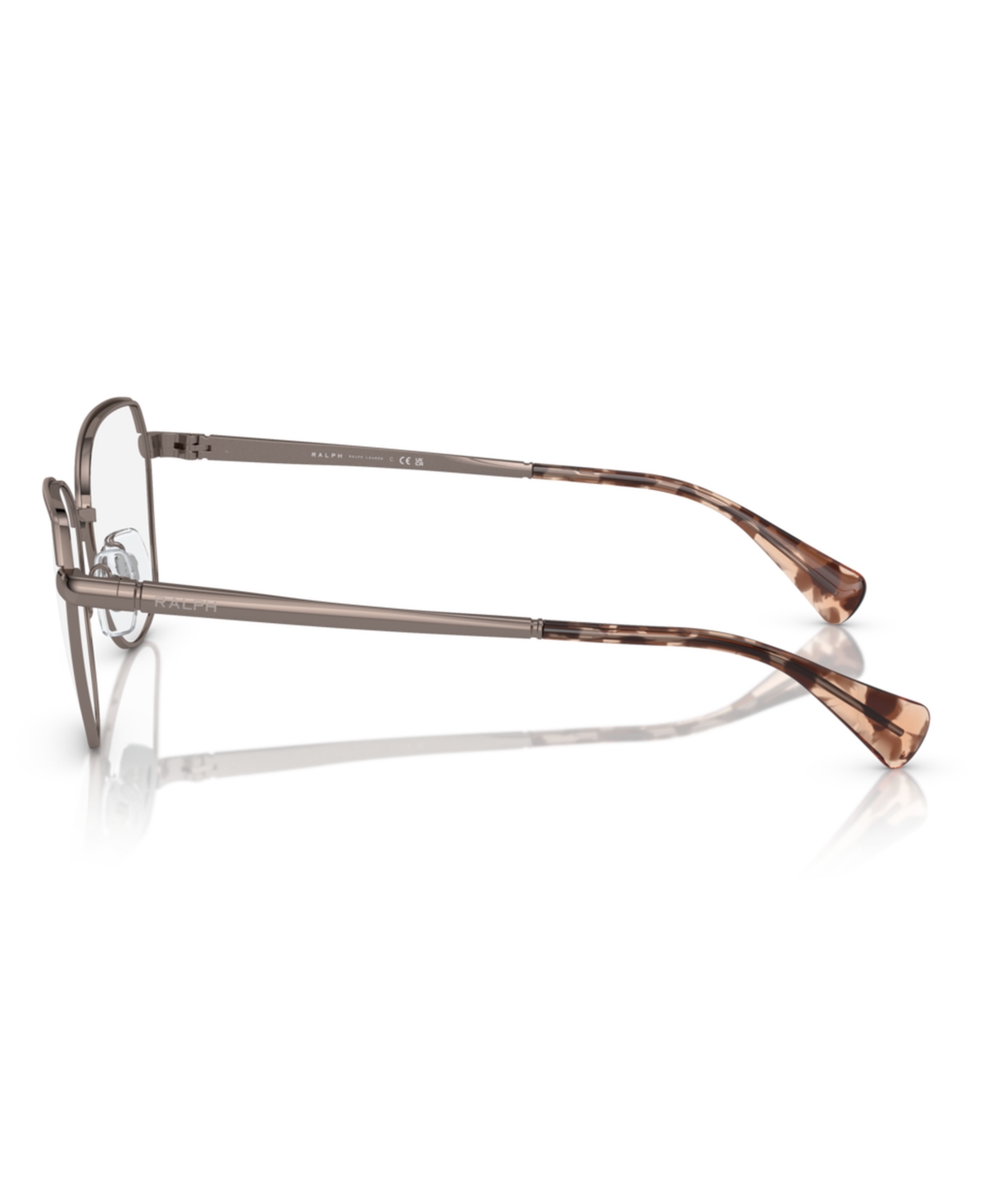 Ralph Lauren Women's Irregular Eyeglasses, Ra6058 In Metallic