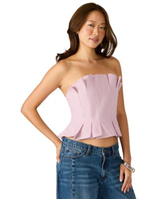 Women's Luciella Strapless Pleated Top