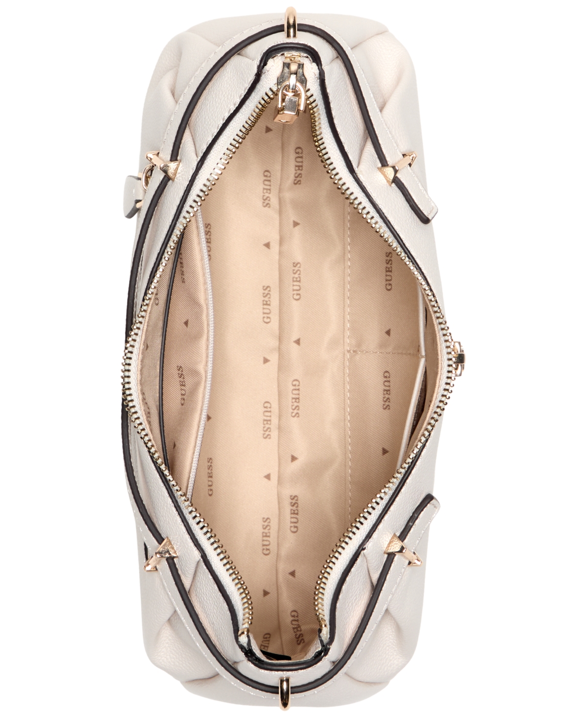 Guess Yesba Adjustable Large Shoulder Bag In Neutral