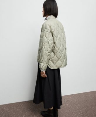 Women's Oversize Quilted Anorak Coat