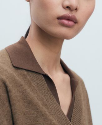 Women's Pockets V-Neck Cardigan