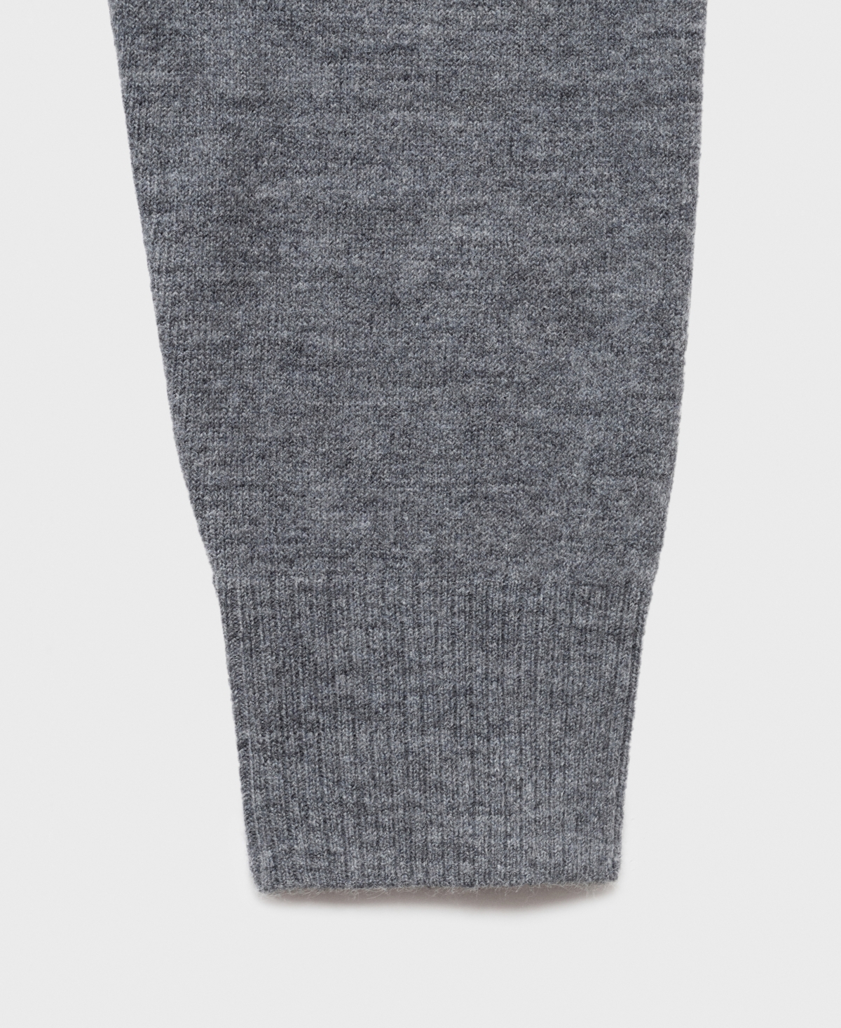 Mango V-neck Cardigan In Gray