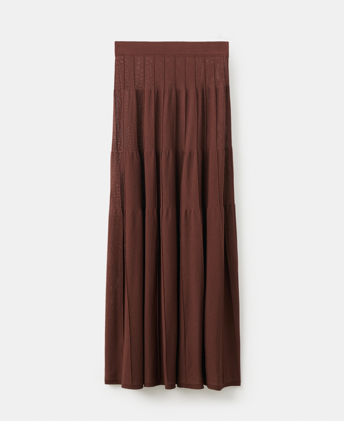 Mango Women's Seam Detail Knitted Long Skirt