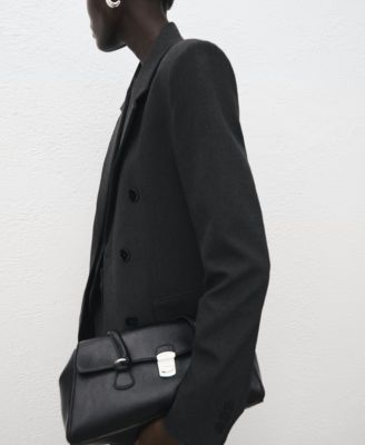 Women's Double-Breasted Suit Blazer