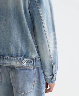 Men's Washed Denim Ranch Jacket