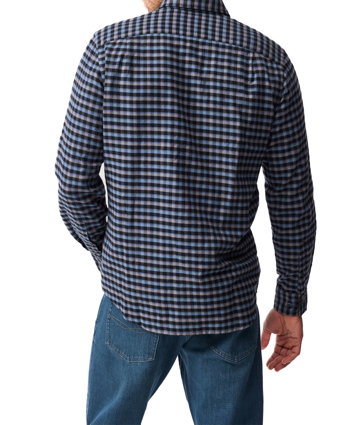 Rodd & Gunn Men's All Day Bay Longsleeve Shirt In Blue