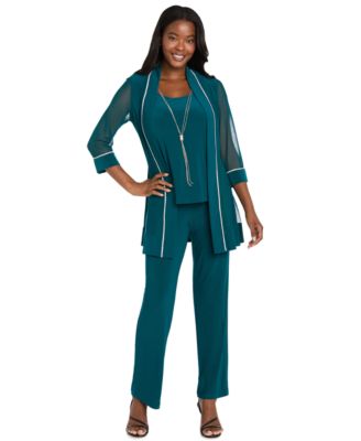 Women's Layered-Look Top & Pants