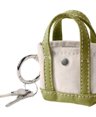 Micro Canvas Tote Charm