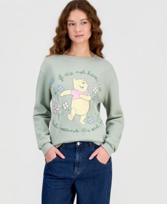 Juniors' Winnie the Pooh Crewneck Sweatshirt