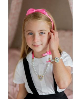 Girls' Eloise Bow Cameo Bracelet
