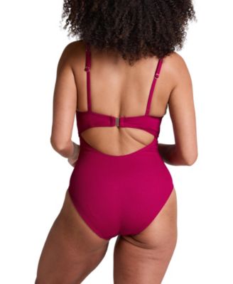 Hunkemoller Women's Crinkle Ring Bathingsuit