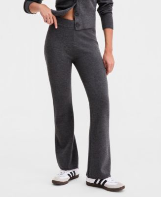 Women's Fold-Over Sweater Pants, Macy's Exclusive