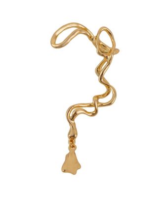 Women's The Tangle-Drop Cuff Earrings - California Gold