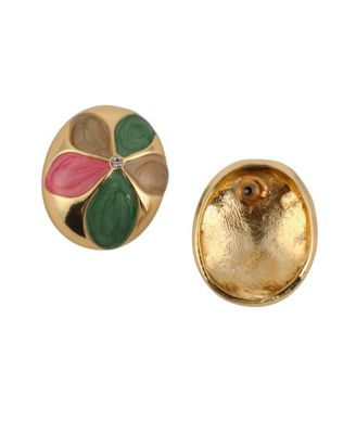 Women's The Enamel-Holly Jewellery Set - California Gold