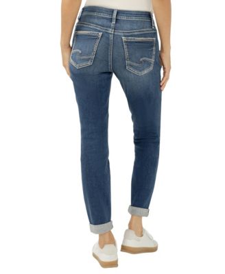 Women's Boyfriend Mid Rise Slim Leg Jeans