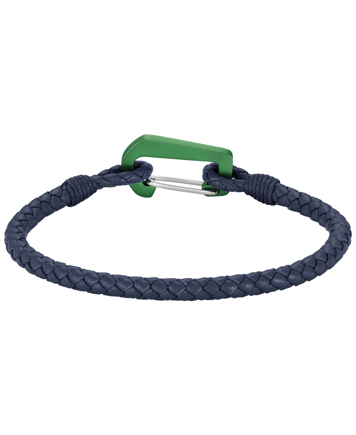 Lacoste Men's Aluminum Carabiner Closure Bracelet