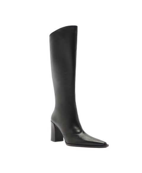 Женские ботинки Schutz Women Raffaela Up Pointed Toe Dress Boots, цвет: Чёрный