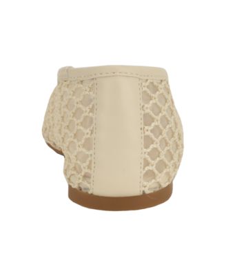 Women's Delicate Woven Mesh Ballet Flats