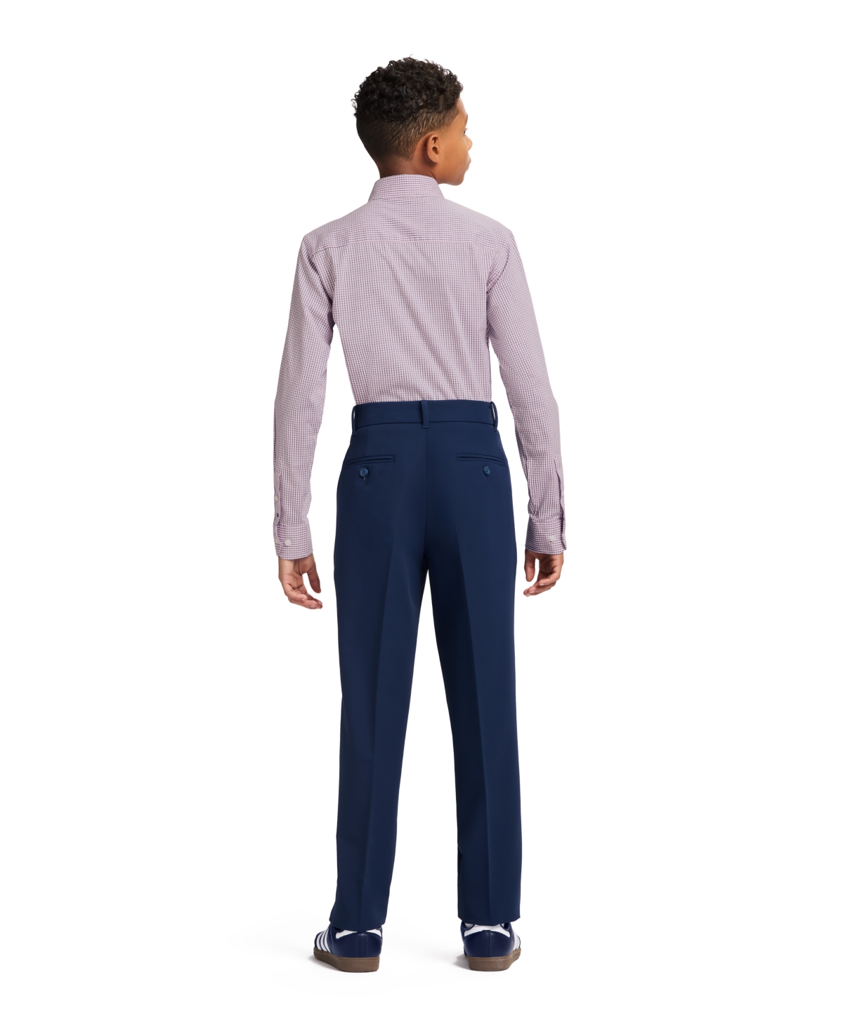 Tommy Hilfiger Boys 8-20 Long Sleeve Stretch Murray Check Shirt