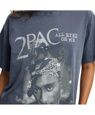 Women's The Lcn Music Boxy Graphic Tee