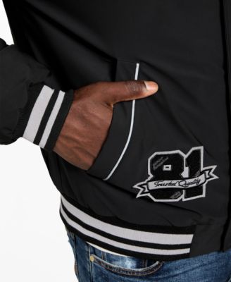 Men's Regular-Fit Varsity Bomber Jacket