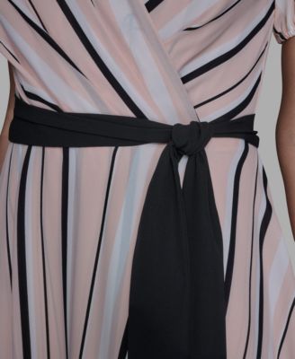 Women's V-Neck Midi Dress