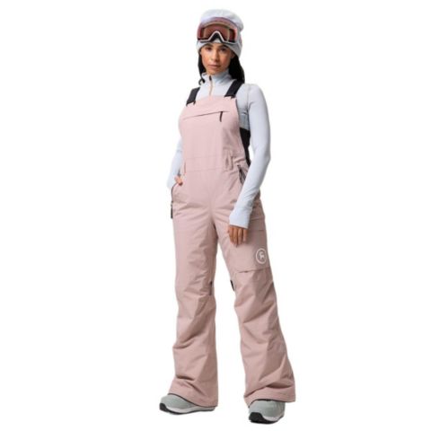 Женские брюки Backcountry CrestCruiser Insulated Bib Insulated Ski and Snowboard, цвет: Коричневый