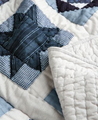 Midnight Star Artisan 3-Pc. Quilt Set, King, Macy's Exclusive