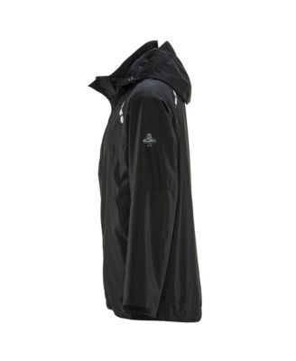 Men's Lightweight Rainwear Jacket - Waterproof, Wind-Resistant, Breathable with Detachable Hood