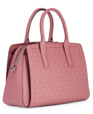 Laila Small Signature Logo Satchel Bag