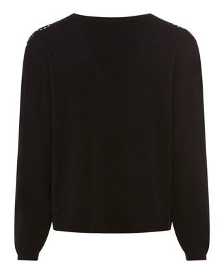 Women's Embellished Fine Gauge Sweater