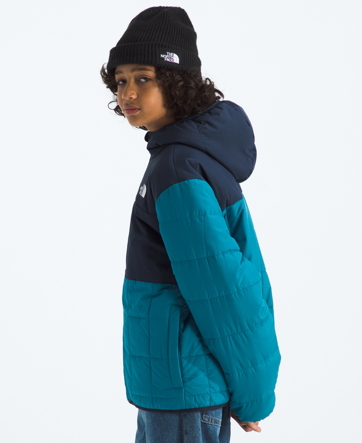 The North Face Boys 6-20 Reversible Shasta Full Zip Hooded Jacket