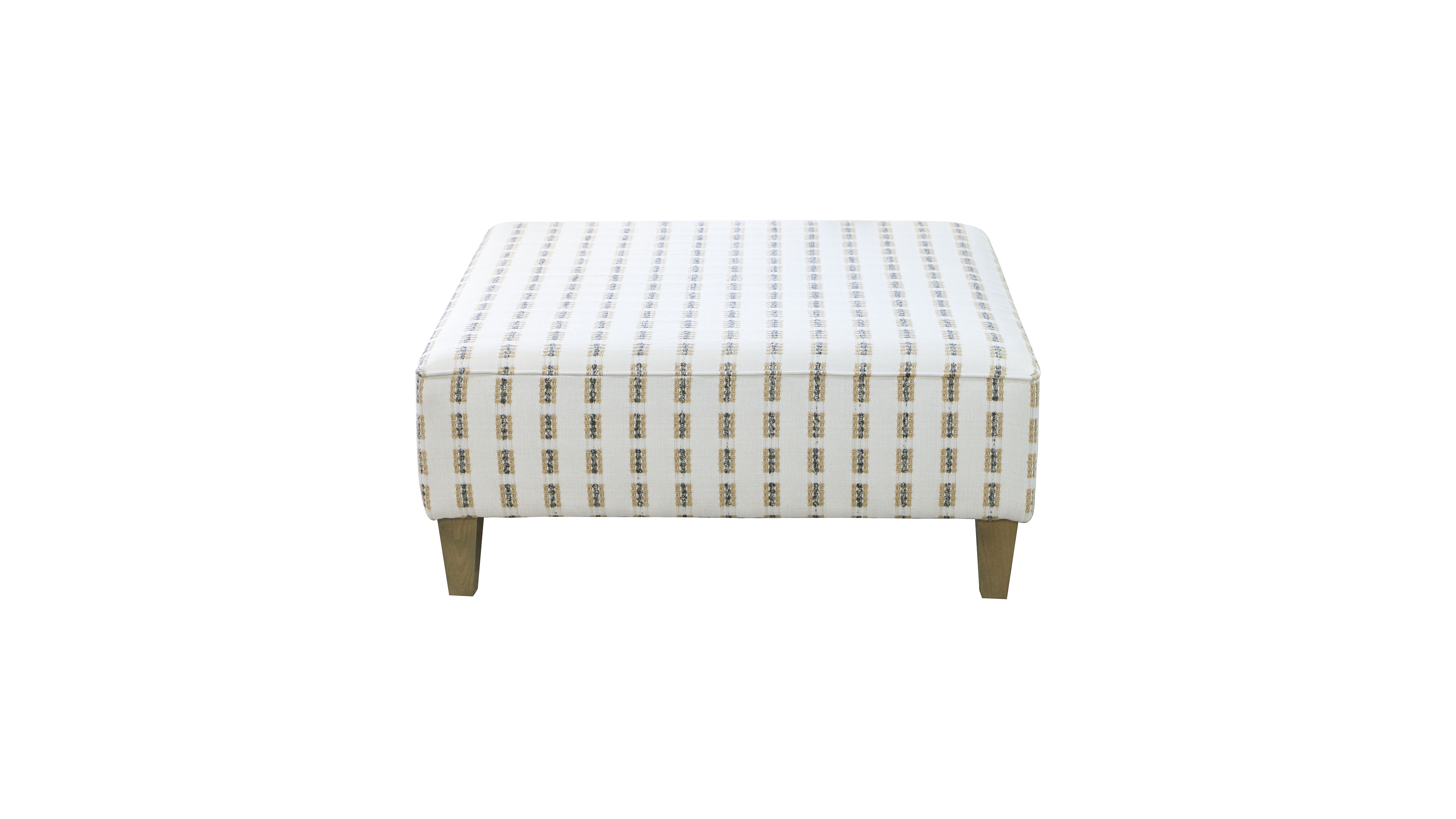 Stacia 38" Fabric Cocktail Ottoman Bench
