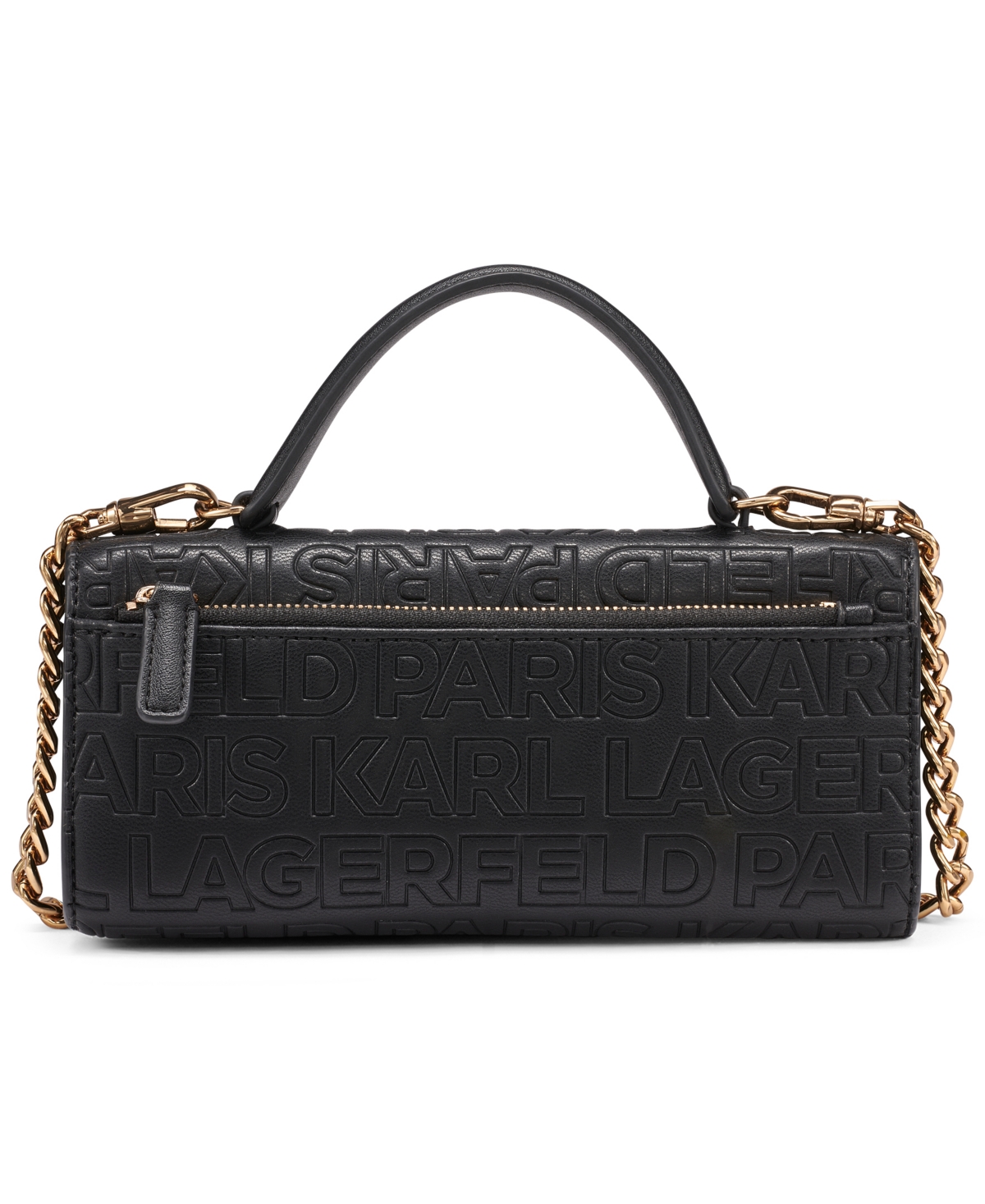 Karl Lagerfeld Meribel Top Handle Wallet In Black