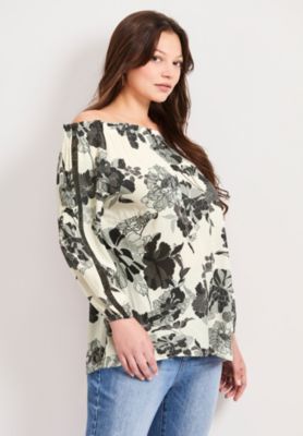 Women's Plus Size Convertible Peasant