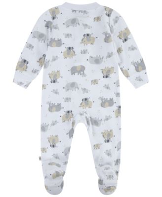 Baby Boys' Printed Long-Sleeve Coverall