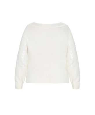 Plus Size Braylin Sequin Jumper