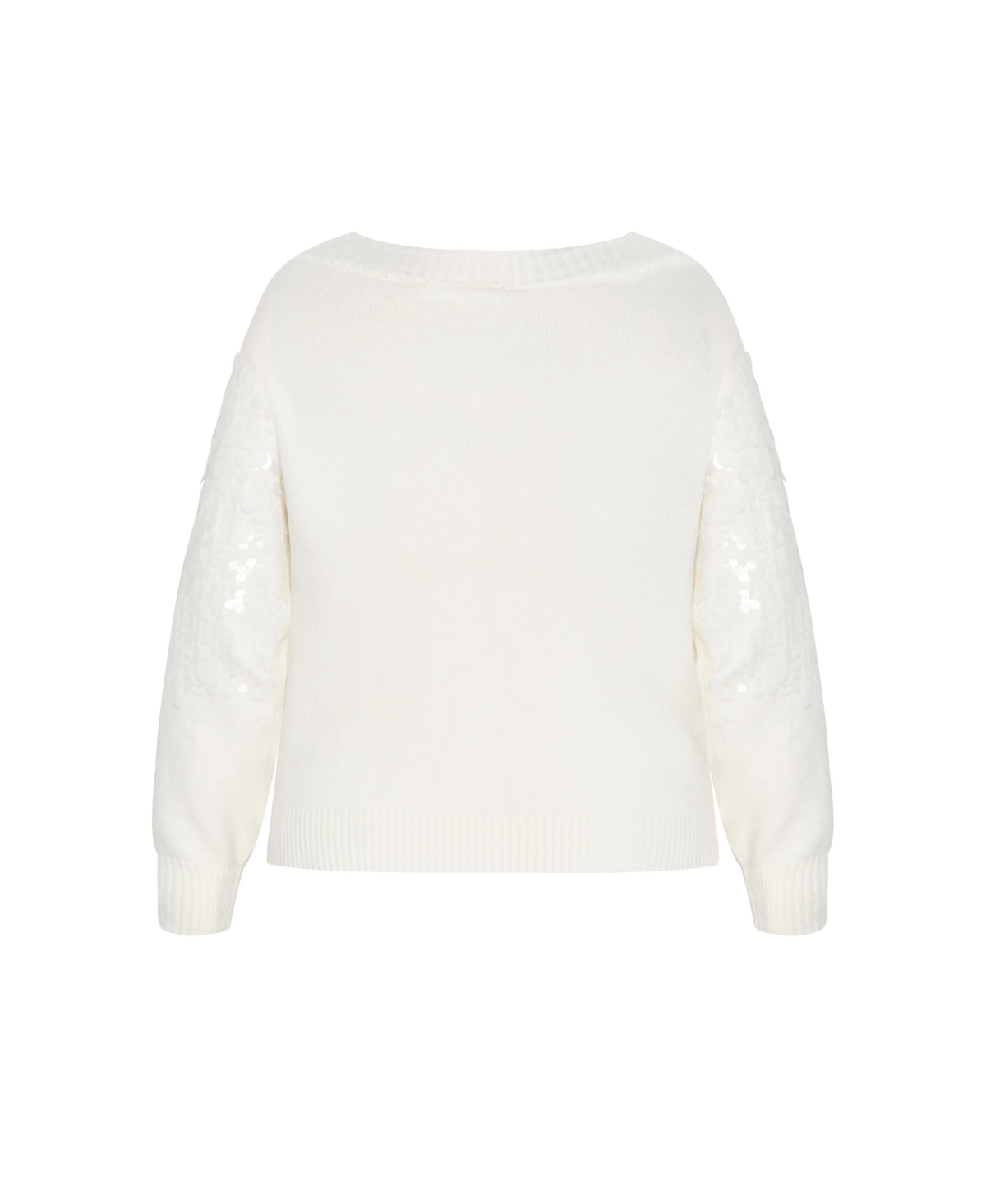 City Chic Plus Braylin Sequin Jumper