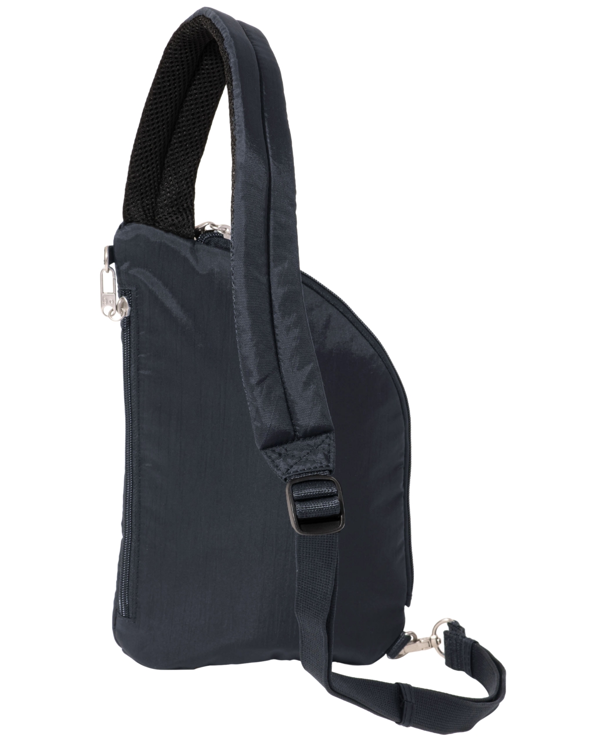 Baggallini Securtex Anti-theft Half Moon Sling In Blue