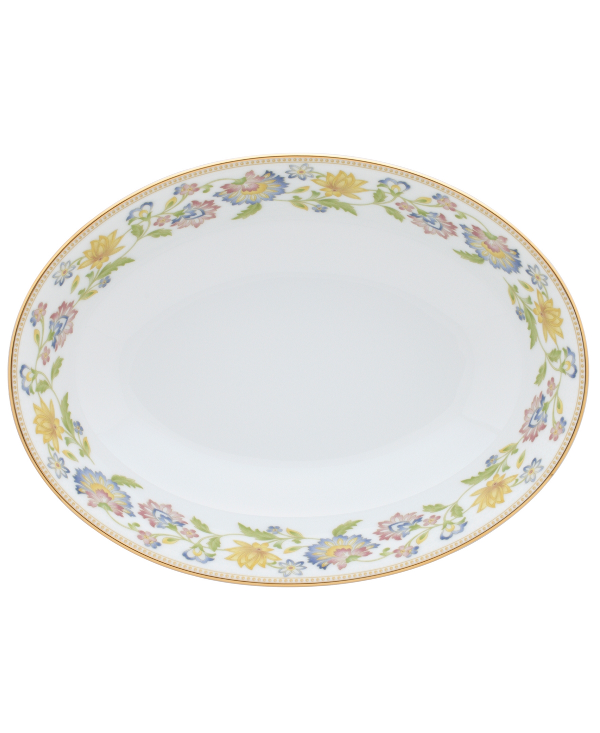 Noritake Tusker Garden Oval Vegetable Bowl In Multi