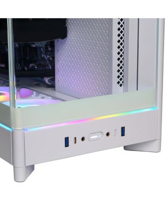 Gamer Supreme Liquid Cool Desktop Intel Core i7 14700F NVIDIA GeForce RTX 5070 Ti 32GB RAM 2TB SSD Windows 11 Home - Black