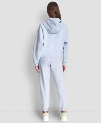 Women's Varsity Embroidered Logo Relaxed Pockets Pull-On Joggers