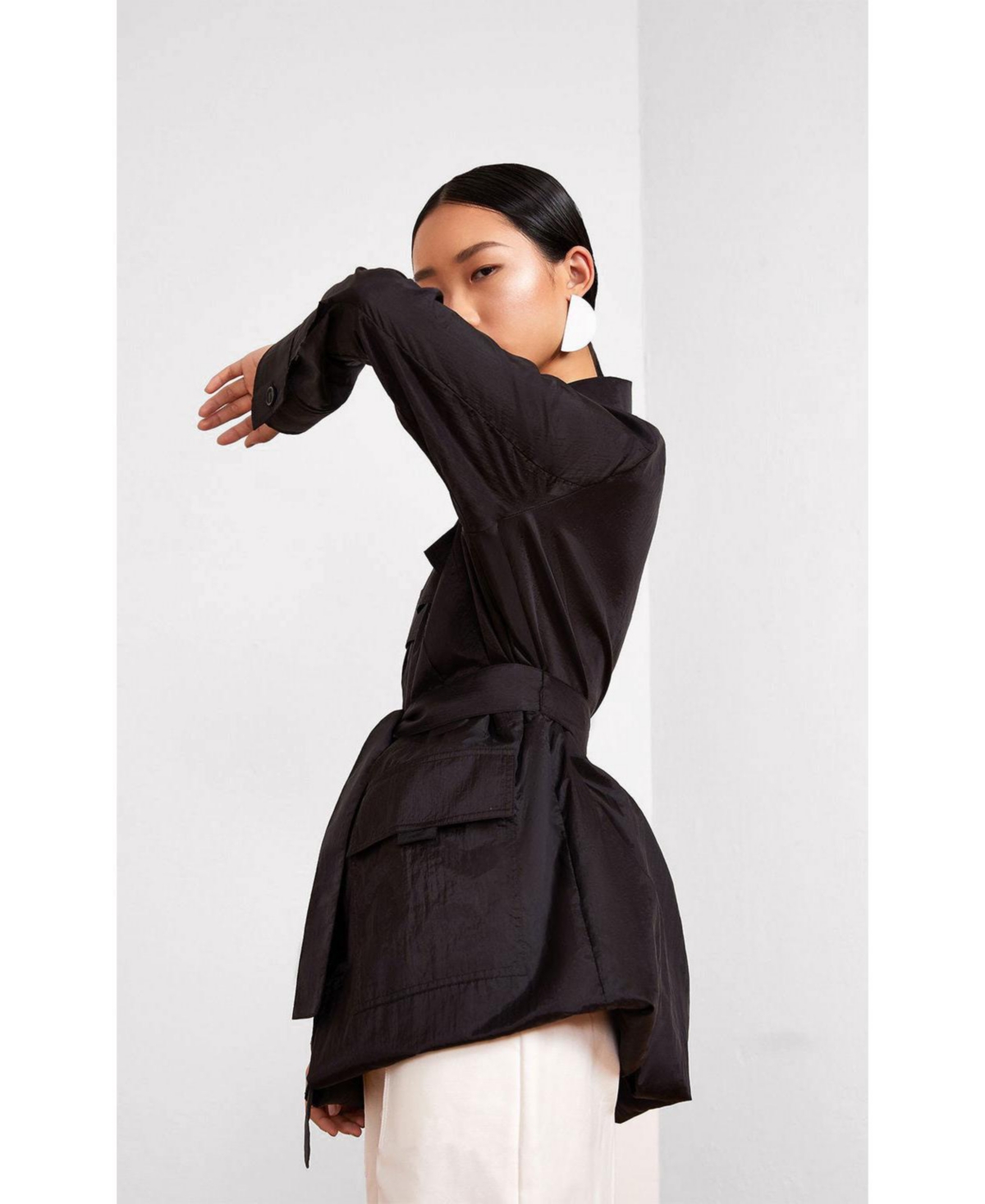 Caalo Women's 2 Length Utility Jacket